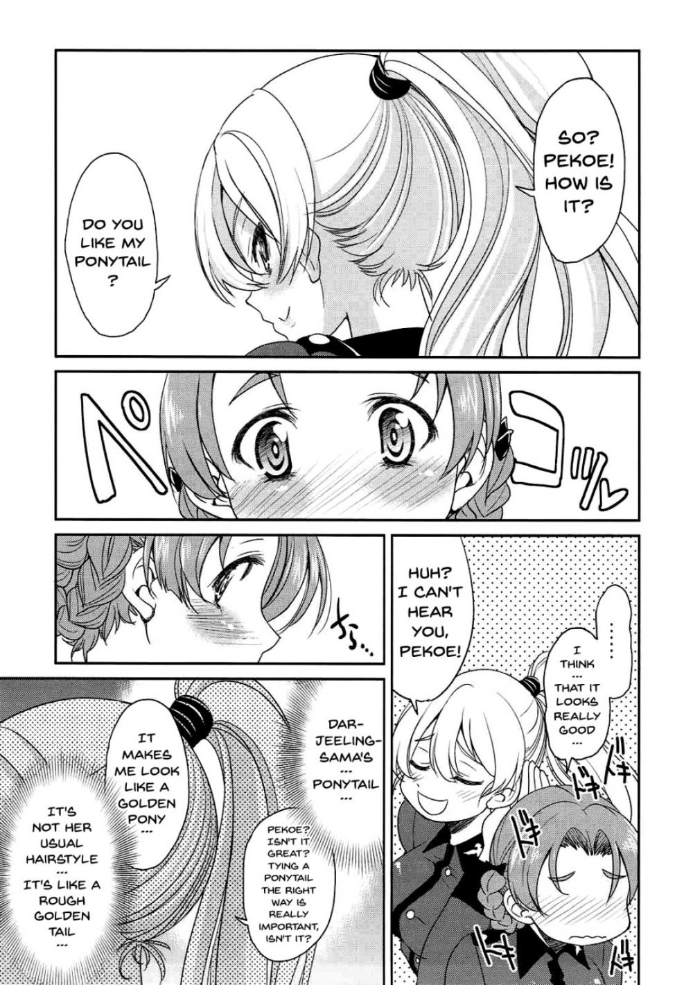 Hentai Manga Comic-Darjeeling-sama's Ponytail-Read-6